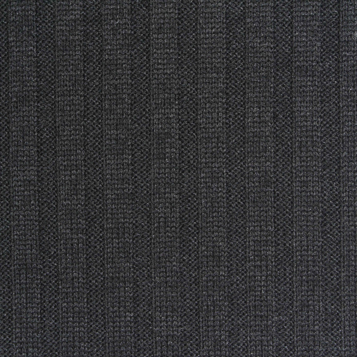 Polyester Stretch Rib Knit Fabric, 250 gsm, 160 cm — Grey