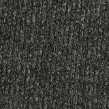 Black Heather Rib Knit, Viscose-Poly