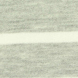 Light Grey Horizontal-Stripe French Terry, Viscose-Poly — texture