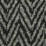 Black Chevron Jacquard, Poly-Viscose — texture