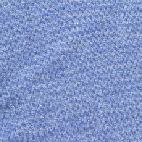 Blue Marl Jersey Knit, Poly-Viscose, 132 gsm