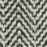 Black Chevron Chunky Knit, Viscose-Poly — texture