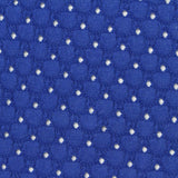 White Dots Jersey Knit, Poly-Cotton