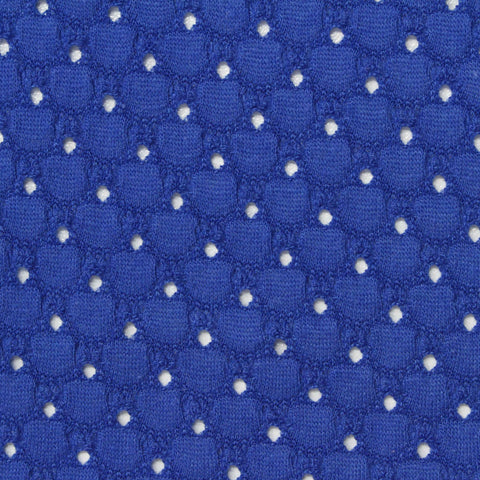 White Dots Jersey Knit, Poly-Cotton