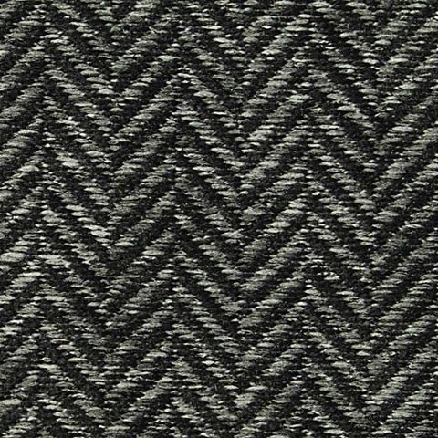Dark Grey Chevron Jersey Knit, Polyester