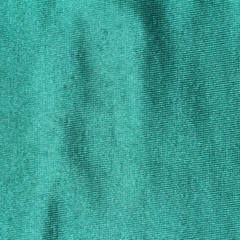 Polyester Stretch Velvet Fabric, 181 gsm, 158 cm — Green