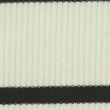 Beige Horizontal-Stripe Rib Knit, Poly-Viscose — texture