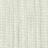 Polyester Stretch Rib Knit Fabric, 230 gsm, 143 cm — White — texture