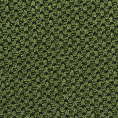 Olive Geometric Waffle Knit, Poly-Viscose