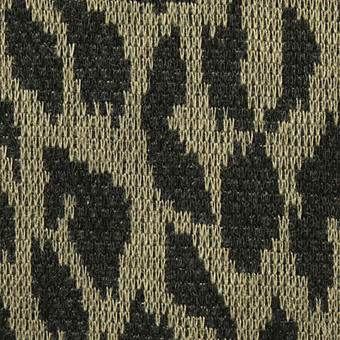 Animal Print Polyester Stretch Interlock Knit Fabric, 200 gsm, 150 cm — Khaki