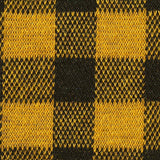 Yellow Check Interlock Knit, Polyester — texture