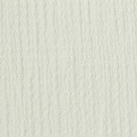 White Vertical-Zigzag Warp Knit, Polyester