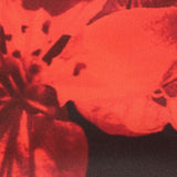 Red Floral Scuba Knit, Polyester