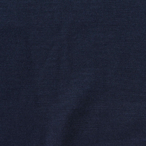 Modal Stretch Jersey Knit Fabric, 130 gsm, 152 cm — Navy