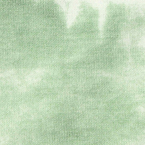 Light Green Abstract Jersey Knit, Poly-Viscose