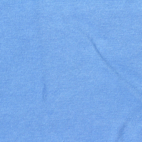 100% Cotton Jersey Knit Fabric, 170 gsm, 155 cm — Blue