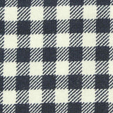 Dark Grey Check Jersey Knit, Cotton — texture