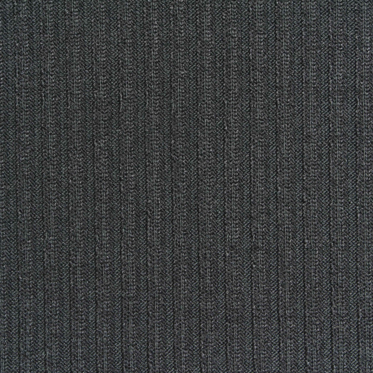 Polyester Stretch Rib Knit Fabric, 270 gsm, 135 cm — Grey