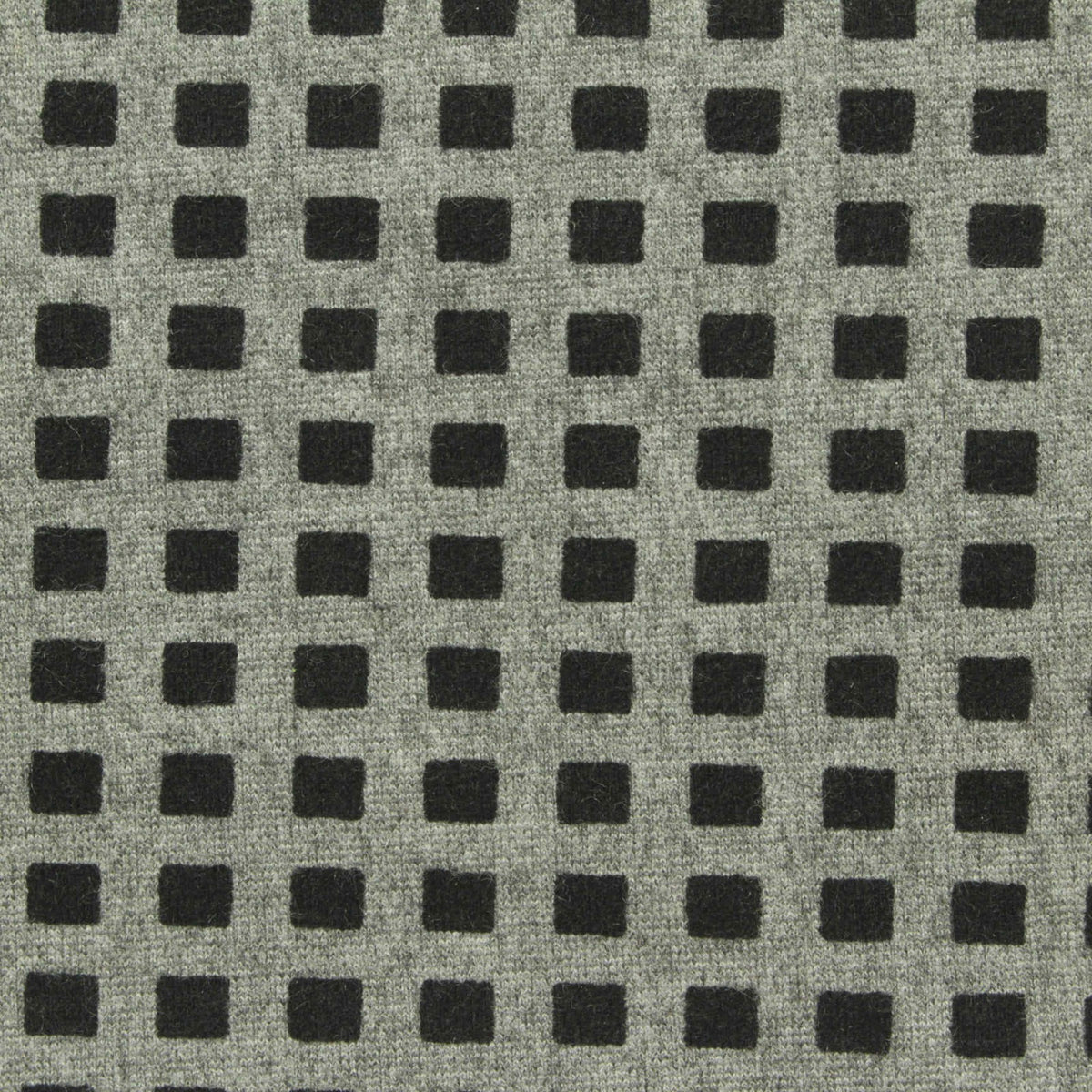 Grey Square Ponte Knit, Poly-Viscose