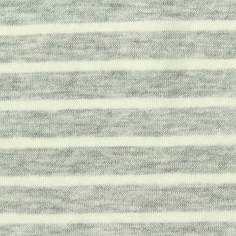 Light Grey Marl Jersey Knit, Poly-Viscose, 180 gsm, 152 cm