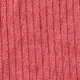 Polyester Viscose Stretch Rib Knit Fabric, 280 gsm, 132 cm — Pink — texture