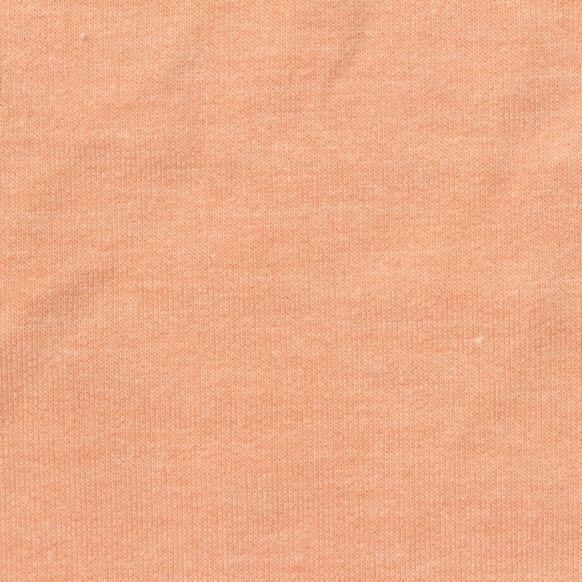 Peach Heathered-Marl French Terry, Poly-Viscose