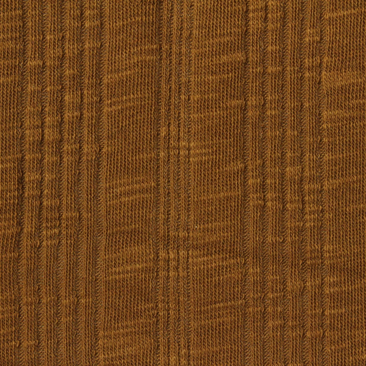 Slub Cotton Modal Stretch Rib Knit Fabric, 180 gsm, 145 cm — Brown