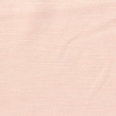 Slub Polyester Viscose Jersey Knit Fabric, 170 gsm, 163 cm — Pink