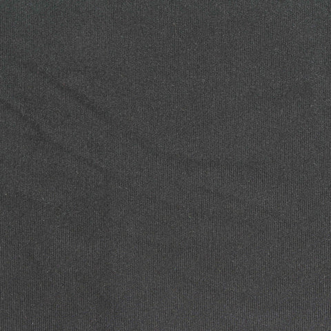 Brushed Polyester Stretch Interlock Knit Fabric, 240 gsm, 152 cm — Grey