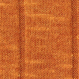 Brushed Viscose Polyester Stretch Rib Knit Fabric, 230 gsm, 155 cm — Orange — texture