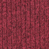 Red Marl Rib Knit, Polyester — texture