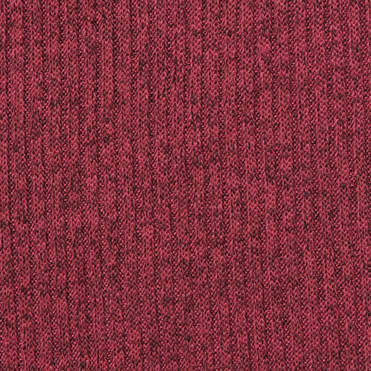 Red Marl Rib Knit, Polyester, 220 gsm