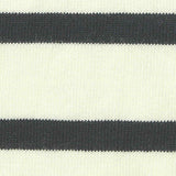 Charcoal Horizontal-Stripe Jersey Knit, Viscose — texture
