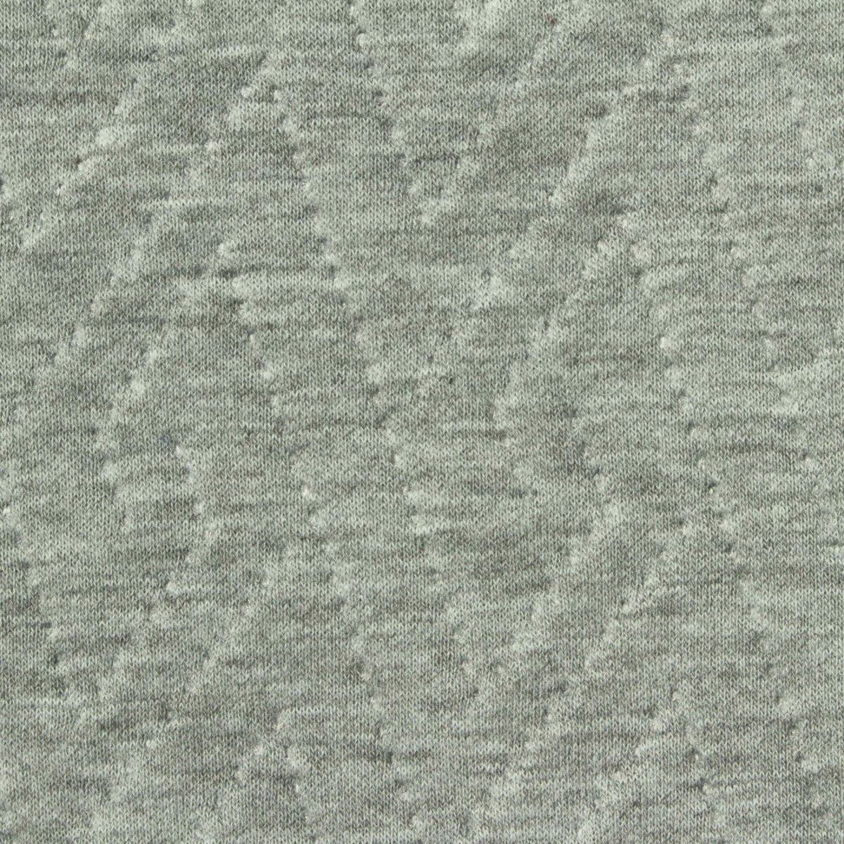 Grey Marl Scuba Knit, Polyester, 340 gsm