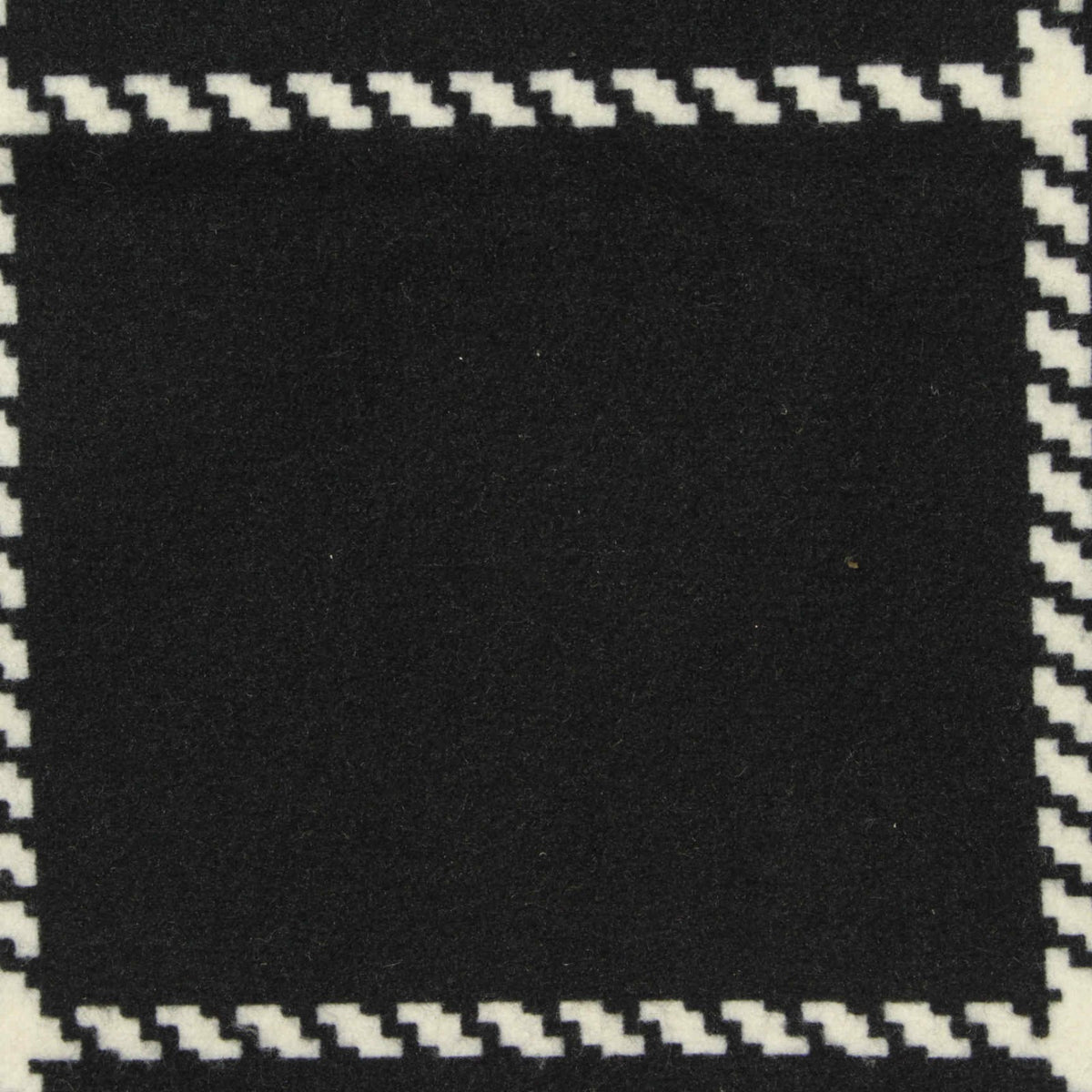 Black Houndstooth Knit, Polyester, 182 gsm