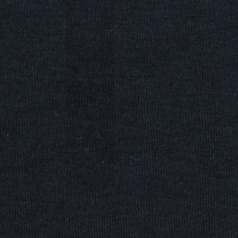 Cotton Polyester Scuba Knit Fabric, 289 gsm, 168 cm — Navy