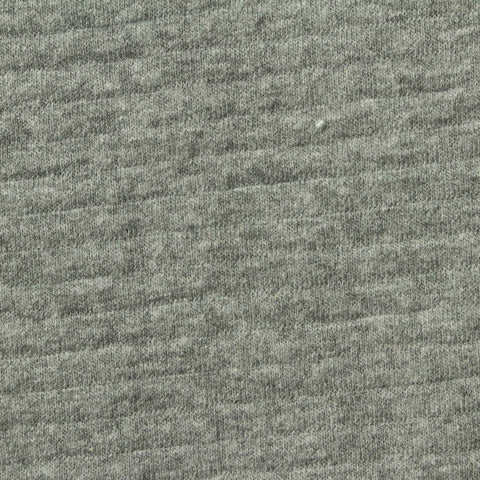Heathered Grey Marl Jacquard, Poly-Cotton