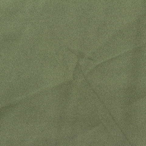 Brushed Polyester Stretch Interlock Knit Fabric, 230 gsm, 155 cm — Green