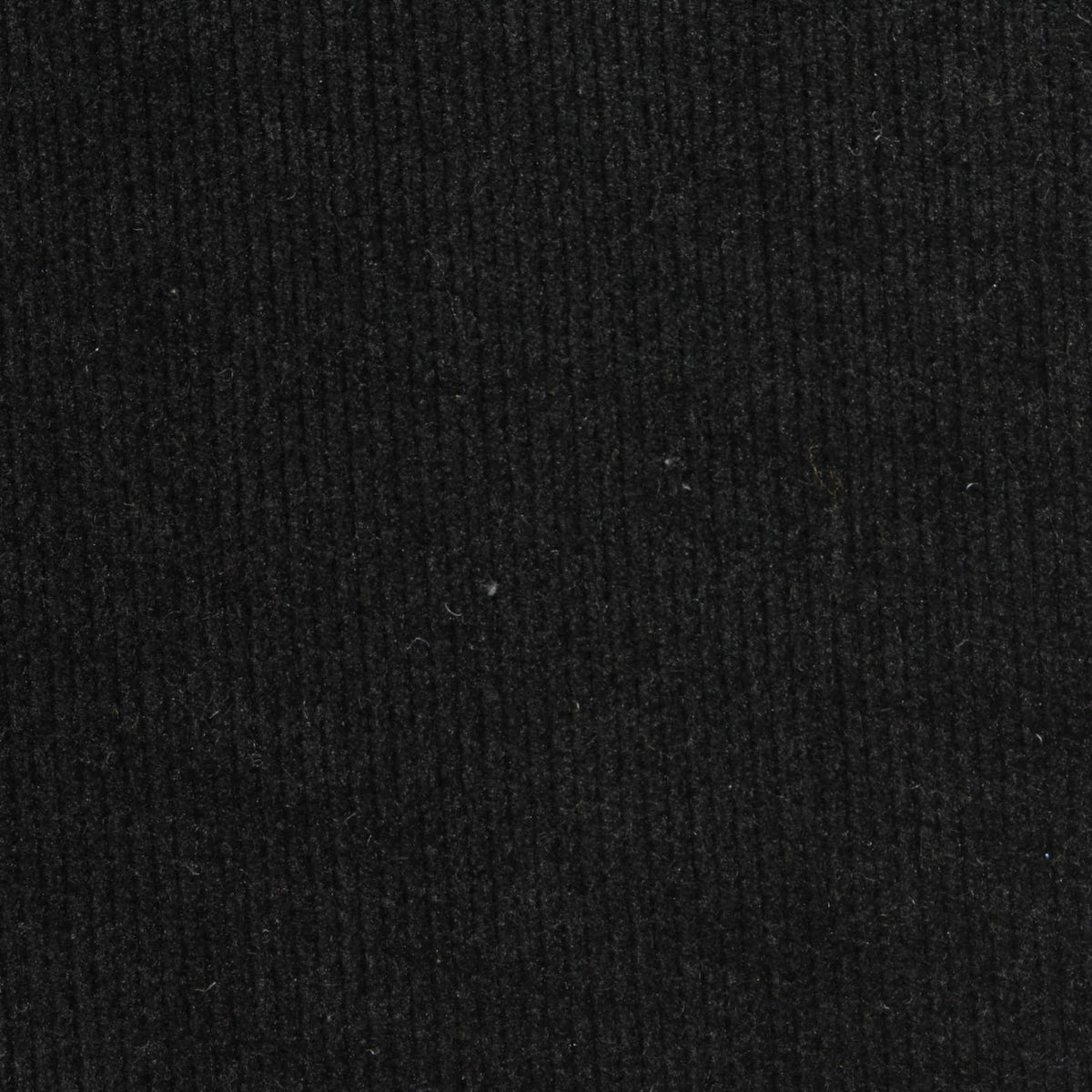 Polyester Stretch Knit Fabric, 390 gsm, 160 cm — Black