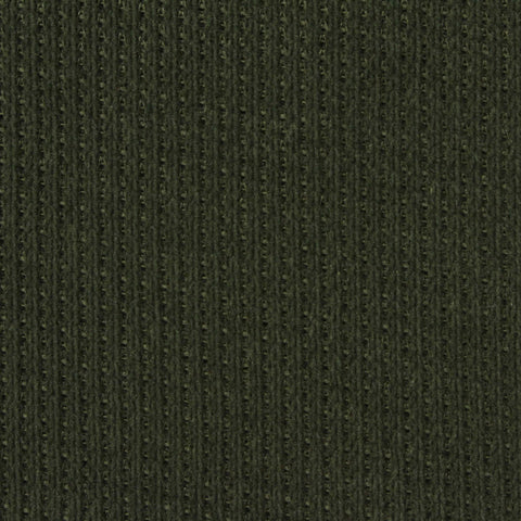 Polyester Stretch Rib Knit Fabric, 300 gsm, 155 cm — Green