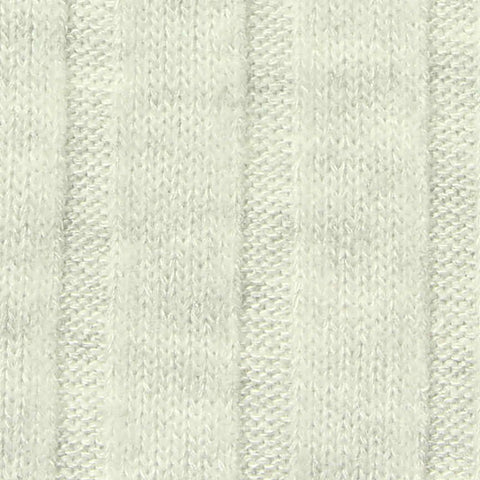 Grey Heather Rib Knit, Viscose-Poly