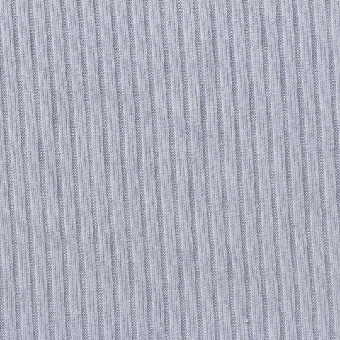 Polyester Stretch Rib Knit Fabric, 170 gsm, 150 cm — Blue