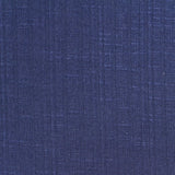 Polyester Viscose Stretch Rib Knit Fabric, 205 gsm, 155 cm — Navy