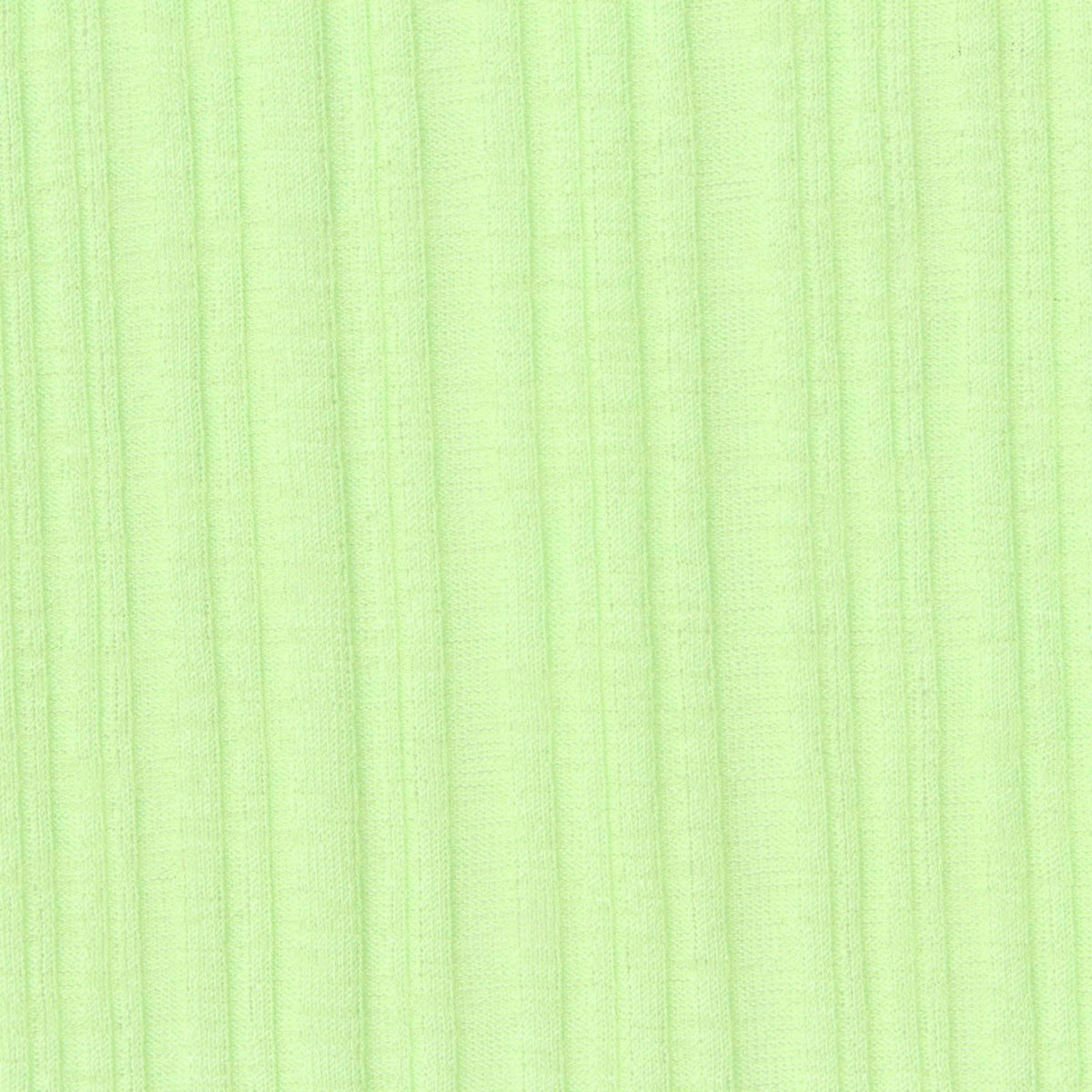 Polyester Stretch Rib Knit Fabric, 120 gsm, 130 cm — Green