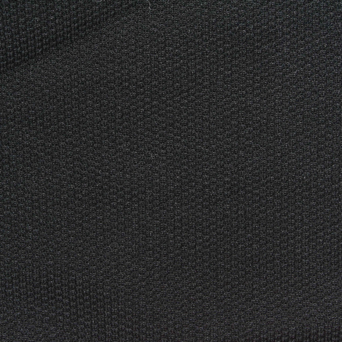 Polyester Stretch Interlock Knit Fabric, 280 gsm, 155 cm — Black