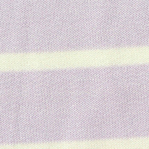 Light Purple Stripes French Terry, Viscose