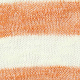 Orange Horizontal-Stripe Jersey Knit, Viscose-Poly — texture