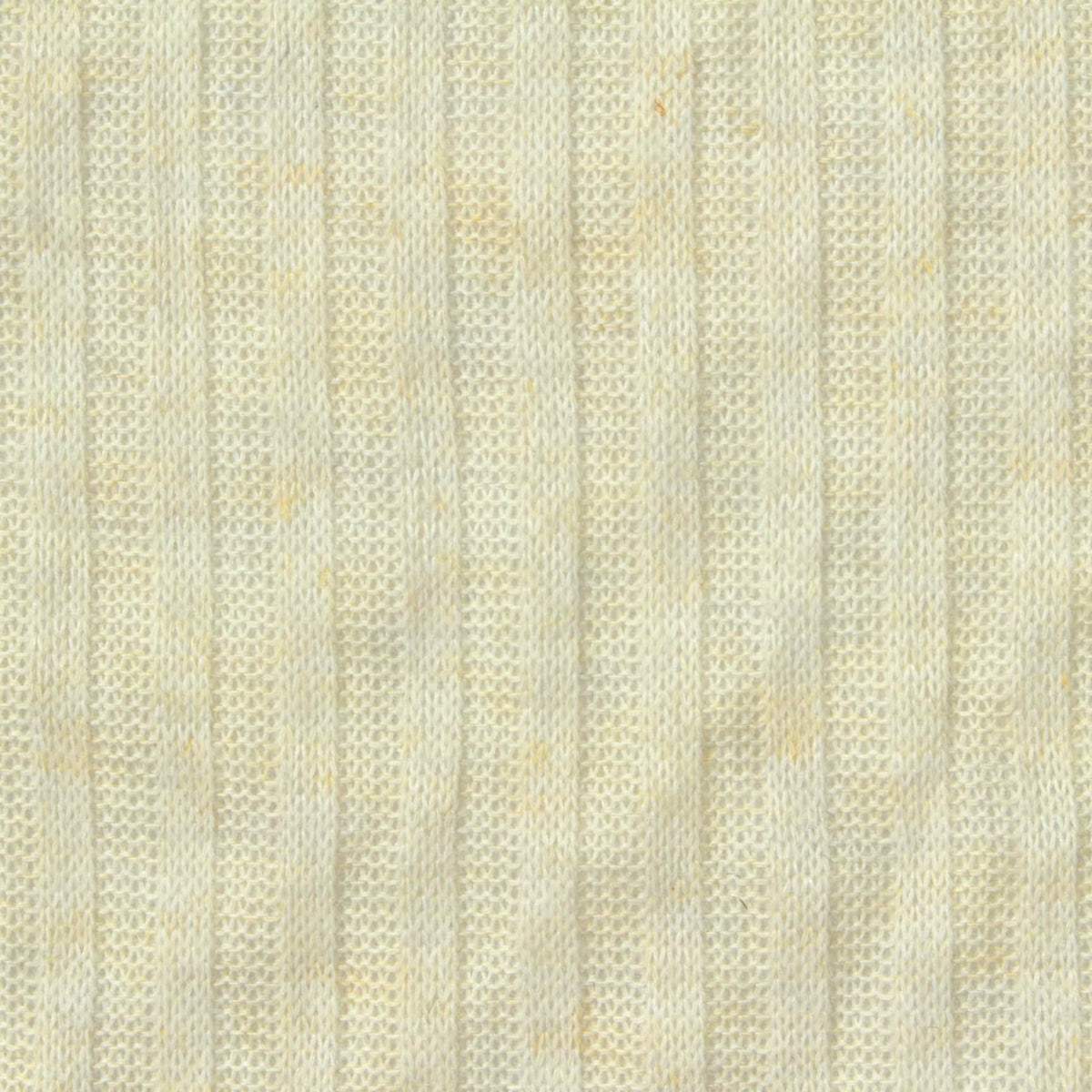 Polyester Stretch Rib Knit Fabric, 190 gsm, 153 cm — Yellow