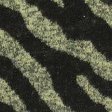 Black Zebra Interlock Knit, Polyester