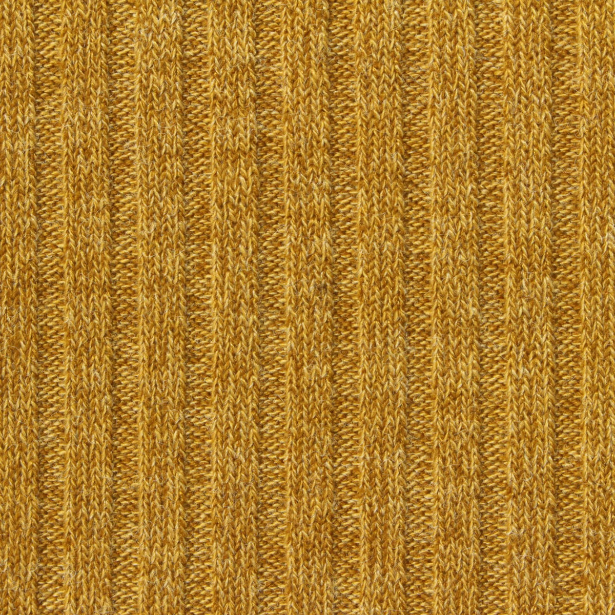 Mustard Heather Rib Knit, Poly-Viscose